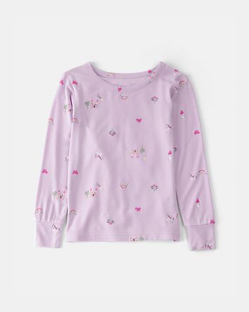 Toddler Girl Fairytale PurelySoft 2-Piece Pajama Set - Purple, 