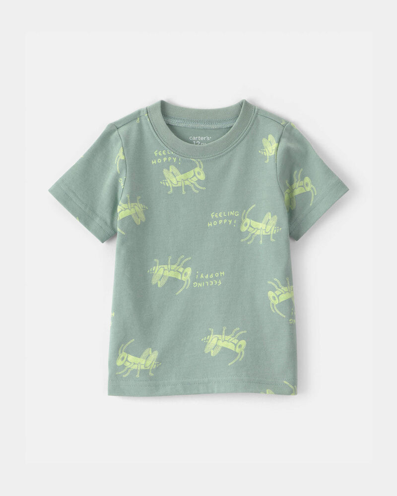 Baby Boy Grasshopper T-Shirt - Green, image 1 of 3 slides