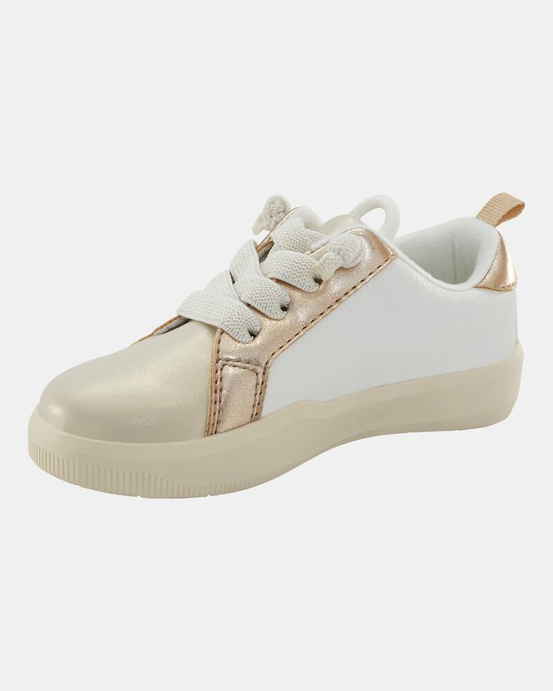 Toddler Metallic Star Sneakers - Gold, image 7 of 7 slides