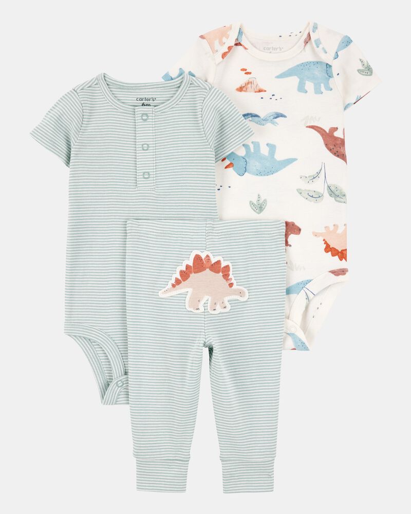 Baby Boy 3-Piece Dinosaur Little Character Set&reg;, image 1 of 6 slides