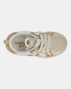 Toddler Metallic Star Sneakers - Gold, image 4 of 7 slides