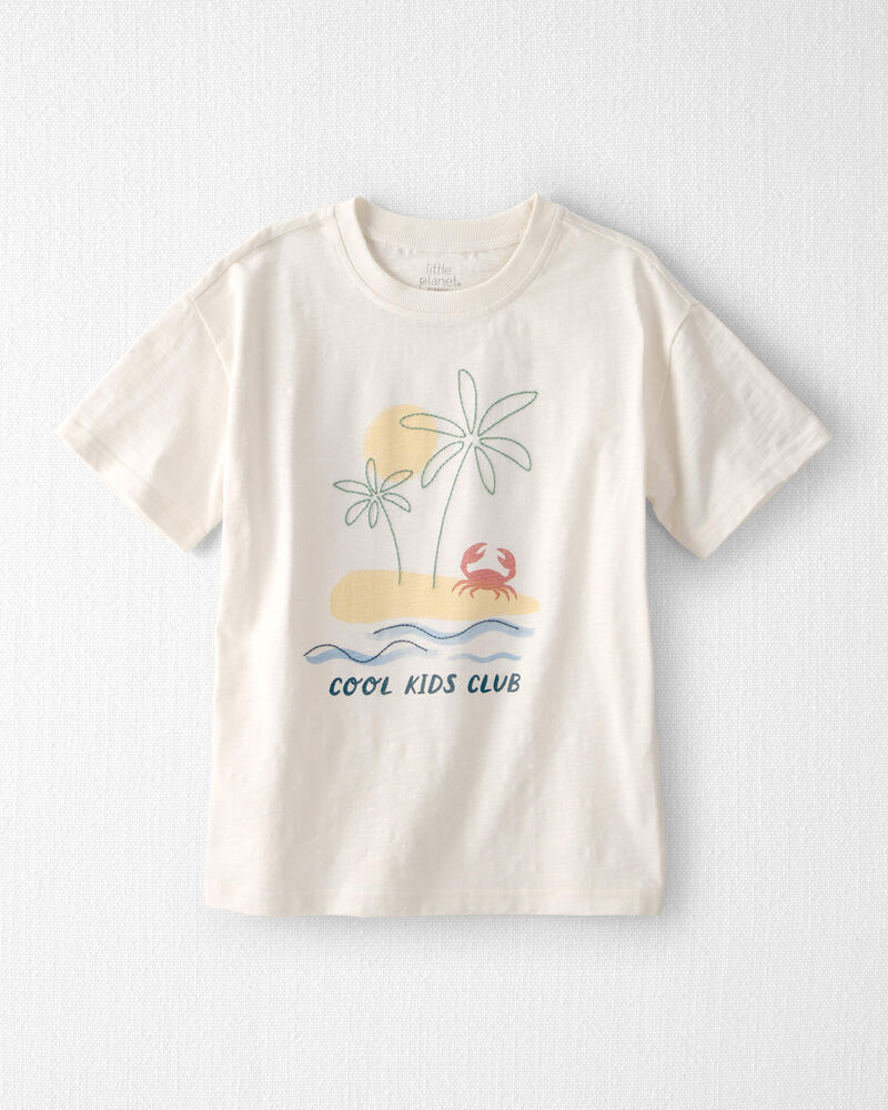Kids Organic Cotton 'Cool Kids Club' Tee, image 1 of 4 slides