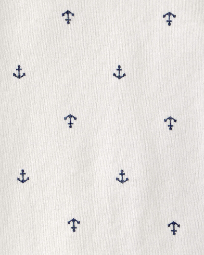 Baby Boy 3-Piece Anchor Polo Outfit Set - Red/Blue/White, image 5 of 13 slides