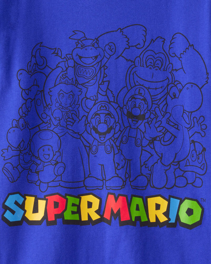 Boys 3-Pack Nintendo Super Mario Long-Sleeve Graphic Tees , image 3 of 4 slides