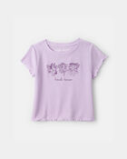 Toddler Girl 2-Piece Bluey&trade; Short-Sleeve Pajama Set - Purple, image 2 of 6 slides