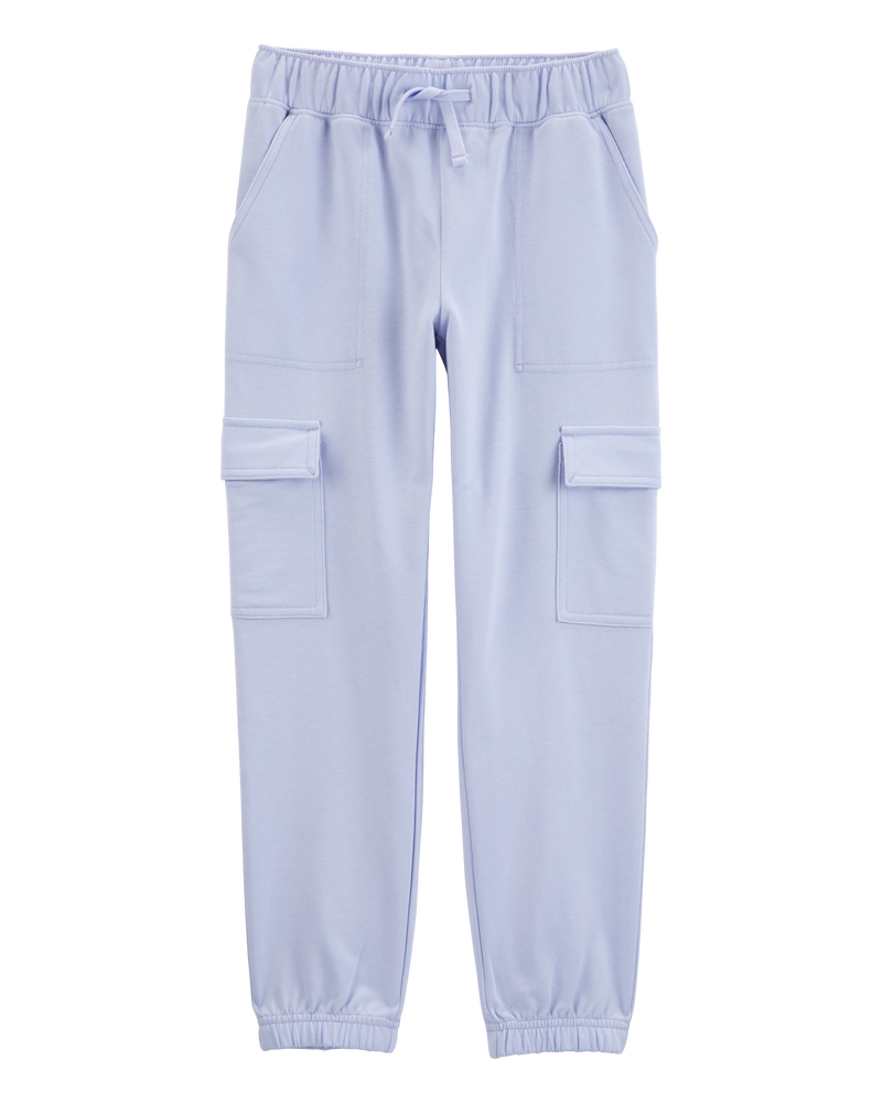 Kid Drawstring Cargo Joggers, image 1 of 5 slides