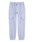 Kid Drawstring Cargo Joggers, image 1 of 5 slides