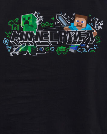 Boys Minecraft&reg; Long-Sleeve Rashguard Swim Top - Green, 