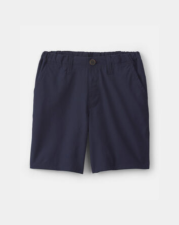 Boys Uniform Active Pull-On Shorts - Navy, 
