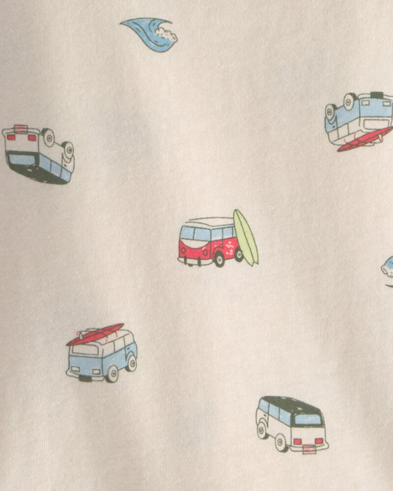 Baby 2-Piece Beachy Van Shortall Set - Blue, image 5 of 6 slides