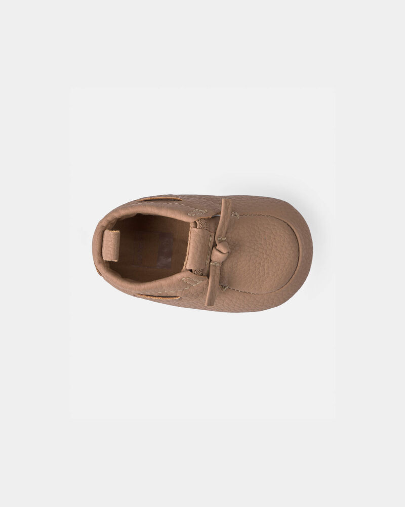 Baby Casual Boat Shoes - Brown, image 4 of 6 slides