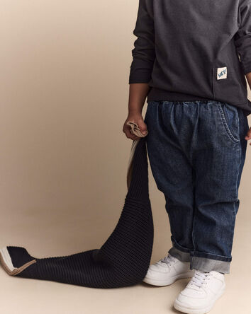 Toddler Playground Pant in Denim - Blue, 