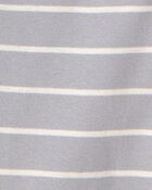 Boys Monster Truck 100% Cotton Snug Fit 4-Piece Pajama Set - Grey, image 4 of 5 slides