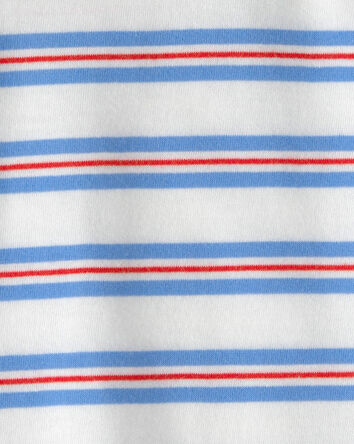 Baby Striped T-Shirt - Red/White/Blue, 