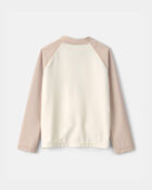 Toddler Boy Colorblock Rashguard - Tan/Ivory, image 2 of 4 slides