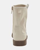 Toddler Cowgirl Boots - White, image 3 of 7 slides