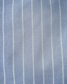 Toddler Boy Striped Denim Drawstring Shorts - Light Wash, image 3 of 4 slides
