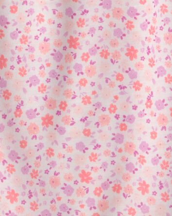Girls 2-Pack 'Dream' Floral Loose Fit Night Gown - Pink, 