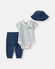 Navy Blue/Cream