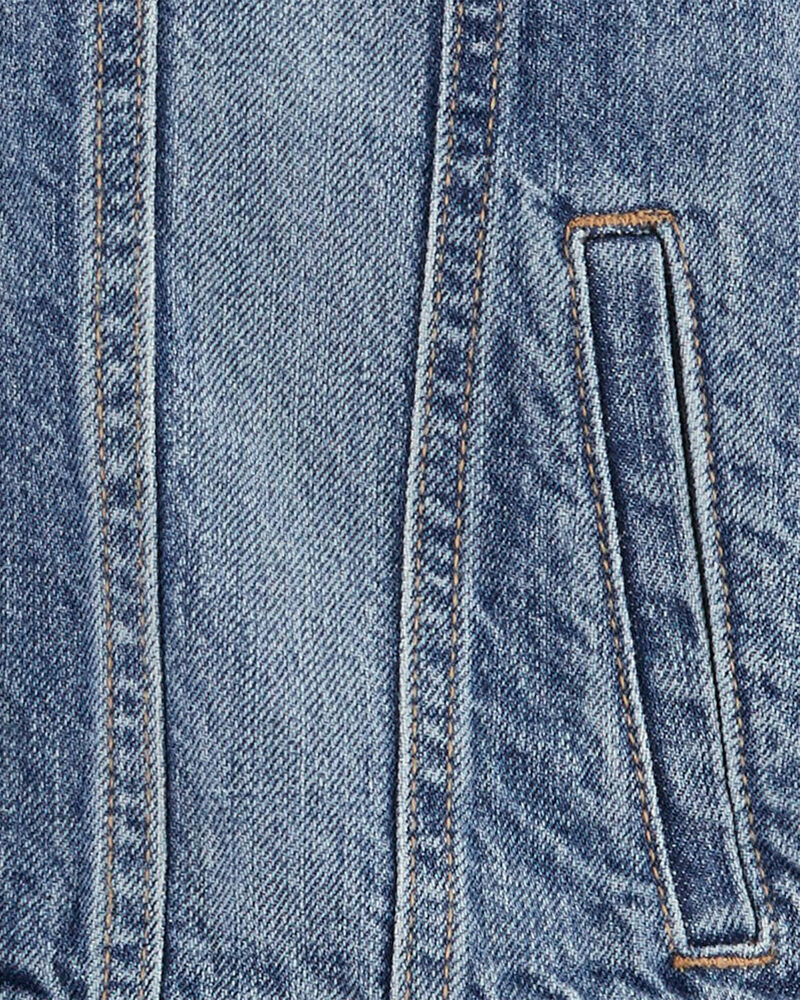 Kid Denim Jacket - Medium Wash, image 3 of 3 slides