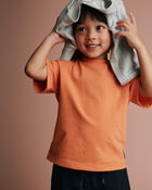 Toddler Premium Dolman Tee - Orange, image 4 of 5 slides