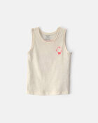 Baby Boy Puffer Fish Graphic Tank - Cream, image 1 of 5 slides