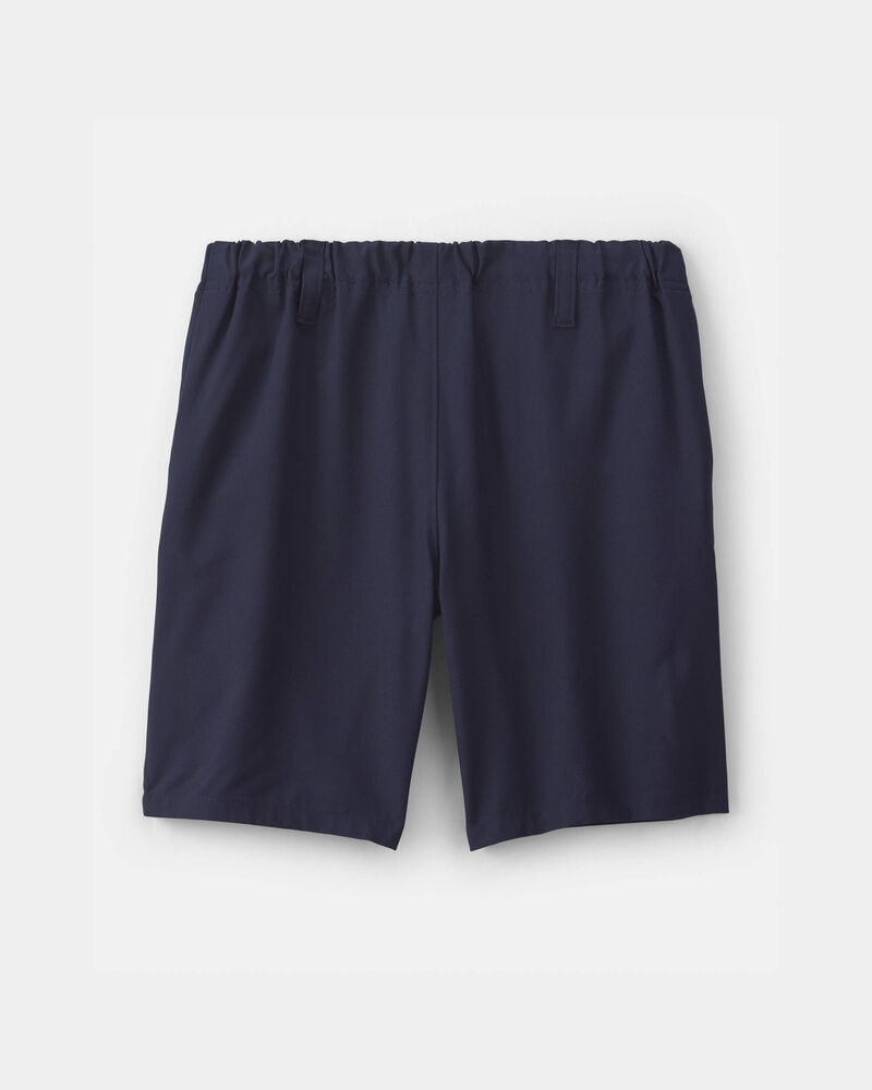 Boys Uniform Active Pull-On Shorts - Navy, image 2 of 4 slides