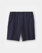 Boys Uniform Active Pull-On Shorts - Navy, image 2 of 4 slides