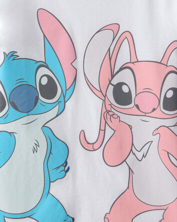Girls Disney&copy; Lilo & Stitch Graphic Tee - White, 