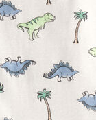 Baby Boy 3-Dinosaur Outfit Set - Grey/White, image 5 of 13 slides