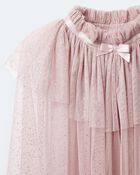 Toddler Girl Confetti Dress Up Cape - Light Pink, image 10 of 10 slides