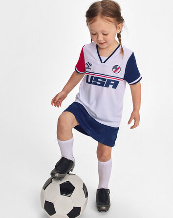 Toddler Umbro USA Soccer Jersey - Red/White/Blue, 