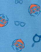 Toddler Boy 2-Piece Blippi Short-Sleeve Top & Short Set - Blue, image 2 of 3 slides