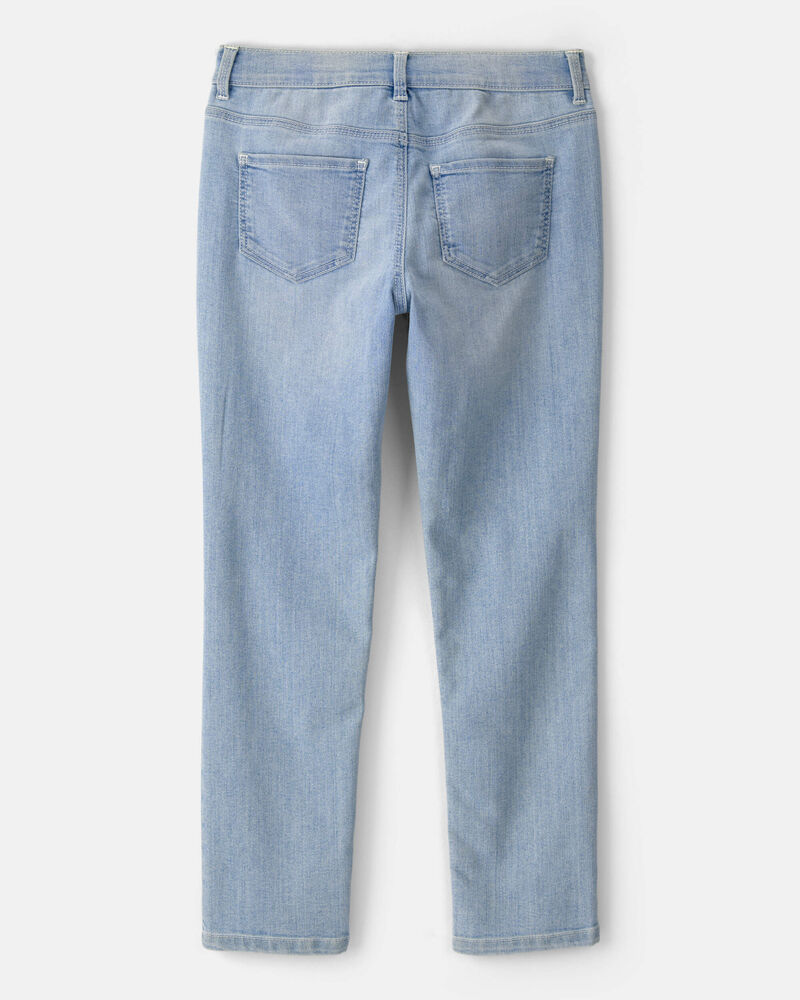 Kid Light Blue Wash Super Skinny-Leg Jeans, image 2 of 4 slides