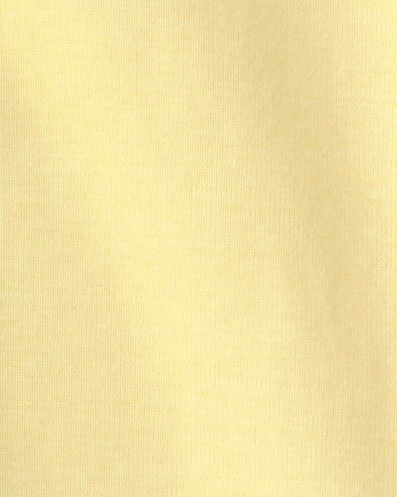Baby Girl 3-Piece Lemon Top, Bodysuit & Short Set - Yellow/Ivory, image 2 of 4 slides