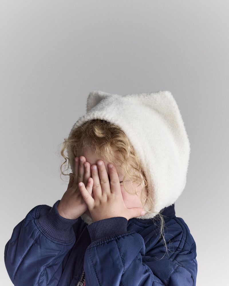 Toddler Balaclava - Cream, image 4 of 6 slides