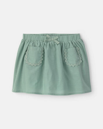 Toddler Girl Skort - Green, 