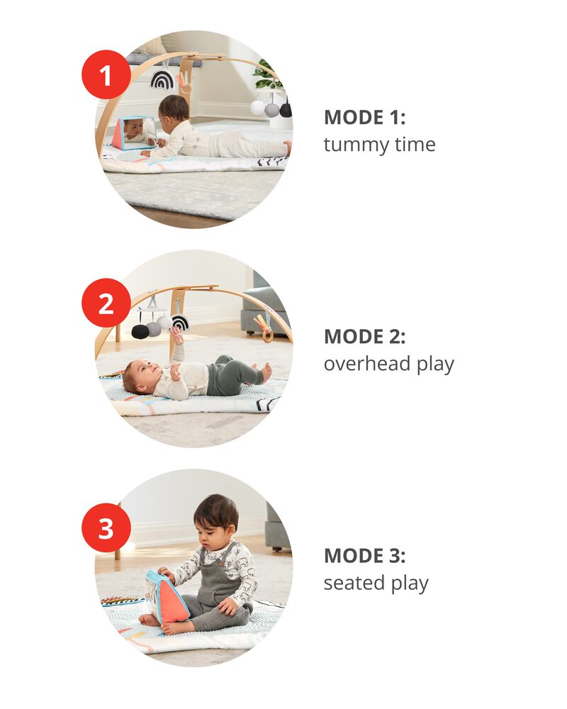 Discoverosity Montessori-Inspired Play Gym, image 3 of 8 slides