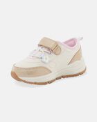 Toddler Girl Athletic Shoes - Tan/Gold, image 6 of 6 slides