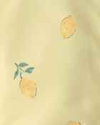 Toddler Girl Lemon Raincoat - Yellow, image 3 of 3 slides