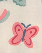 Baby Girl 4-Pack Heart Butterfly Long-Sleeve Bodysuits, image 3 of 6 slides
