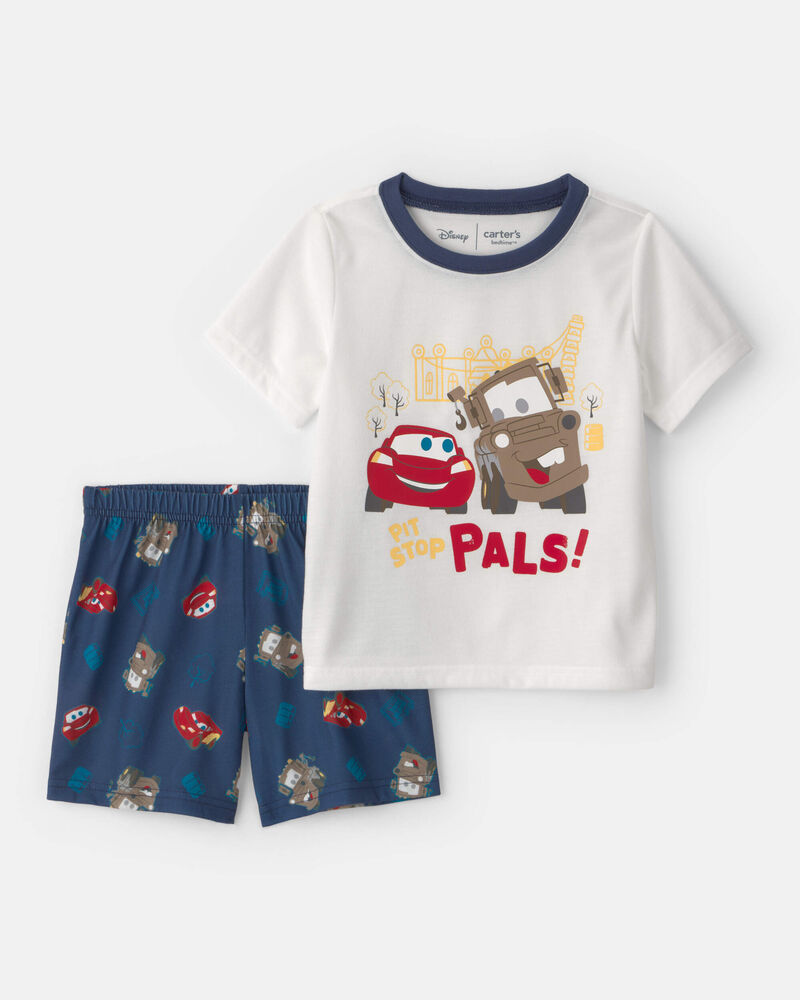 Toddler Boy 2-Piece &copy;Disney/Pixar Cars Short-Sleeve Pajama Set, image 1 of 6 slides