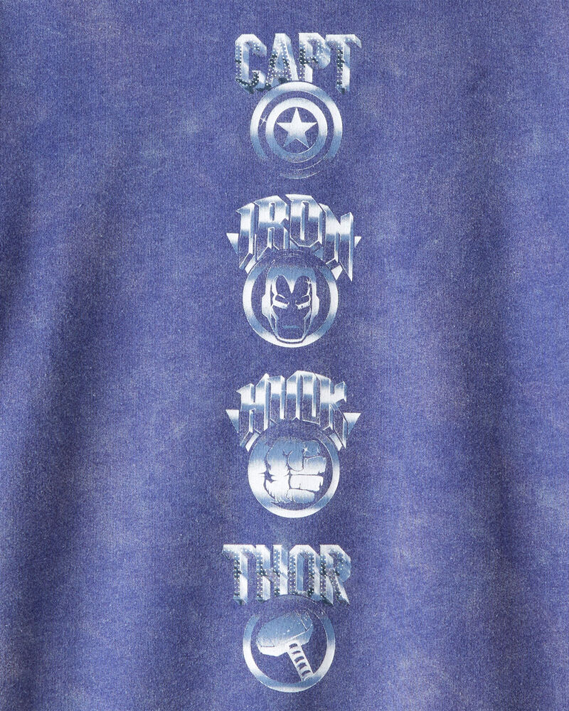 Boys &copy;Marvel Long-Sleeve Hoodie - Blue, image 4 of 4 slides