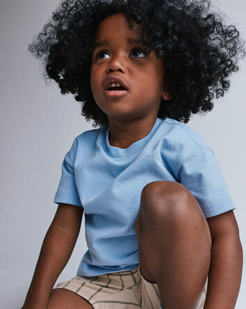 Toddler Elevated Relaxed Tee - Blue, 