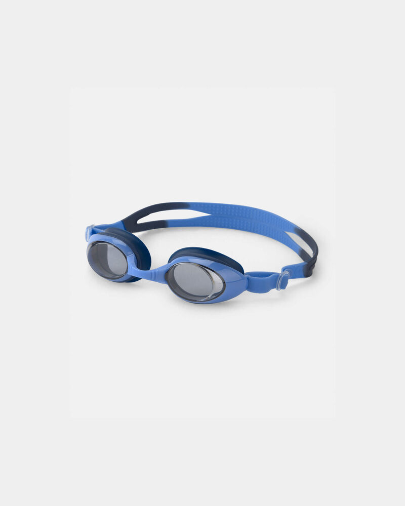 Toddler Swim Goggles - Blue/Black, image 1 of 2 slides