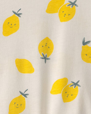 Toddler Lemon Tee - Cream/Yellow, 