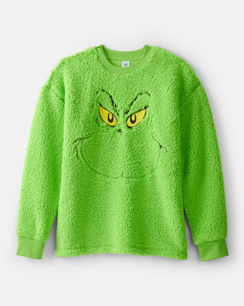 Adult Christmas Dr. Seuss&trade; The Grinch Pullover Sweatshirt - Green, 