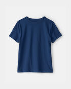 Kids Solid T-Shirt - Blue, image 1 of 4 slides