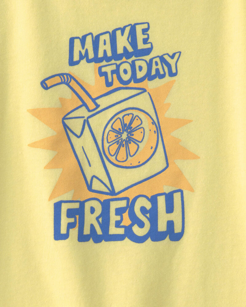 Toddler Juicebox Graphic Tee - Yellow, image 2 of 3 slides