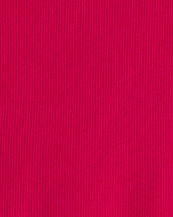Girls Rib Tank Top - Red, 